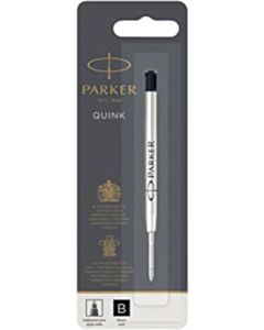 Parker Quink balpenvulling zwart breed