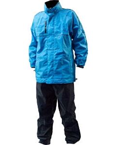 Regenpak blauw/zwart M/L