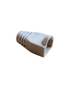 25 Soepele hulzen voor RJ45 pluggen beige