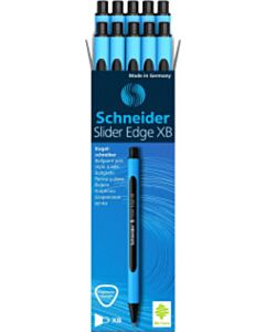 10x Schneider Slider Edge XB balpen zwart