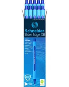 10x Schneider Slider Edge XB balpen blauw