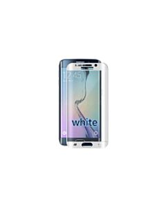 Glazen screen protector voor Samsung Galaxy S7 edge wit