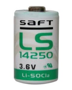 Saft LS14250 lithium 1/2 AA batterij (3,6V)