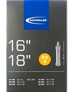 Schwalbe fiets binnenband 16/18 inch DV 4