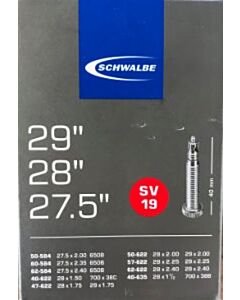 Schwalbe fiets binnenband 27.5/28/29 inch SV 19
