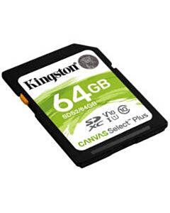 Kingston Canvas Select Plus SDXC 64 GB geheugenkaart