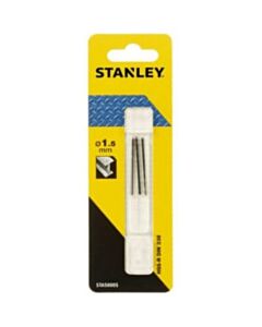 Stanley metaalboor 1,5 mm HSS-R STA50005 (3 stuks)