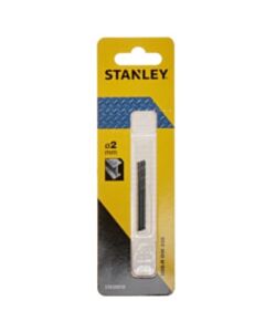 Stanley metaalboor 2 mm HSS-R STA50010 (3 stuks)