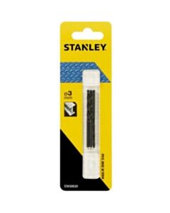 Stanley metaalboor 3 mm HSS-R STA50020 (3 stuks)