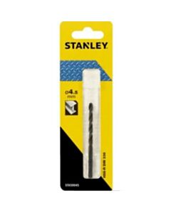 Stanley metaalboor 4,5 mm HSS-R STA50045