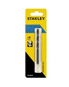 Stanley metaalboor 6 mm HSS-R STA50065