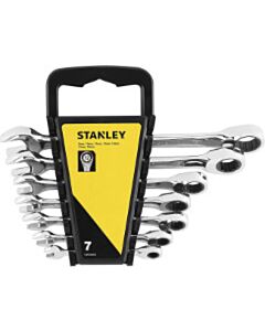 Ringsteeksleutelset met ratelring 7-delig Stanley STMT82846-0