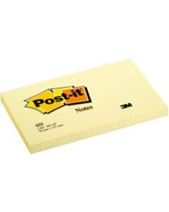 Post-it Super Sticky Notes 76 x 127 mm geel (90 vel)