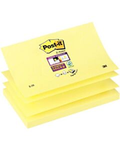 Post-it Z-notes 76x127mm super sticky geel (90 vel)