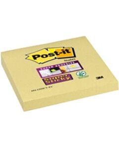 Post-it Super Sticky Notes 76 x 76 mm geel (90 vel)