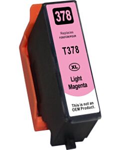 Huismerk Epson 378XL cartridge licht magenta