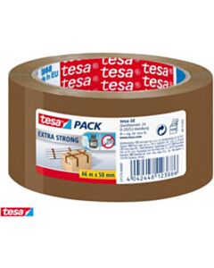 Tesa Extra Strong PVC tape bruin (1 rol)