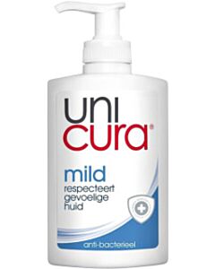 Handzeep Unicura Mild 250 ml anti-bacterieel 