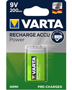 Varta Ready 2 Use oplaadbare 9V batterij