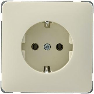 Peha Standard wandcontactdoos D 80.6511 W randaarde crèmewit