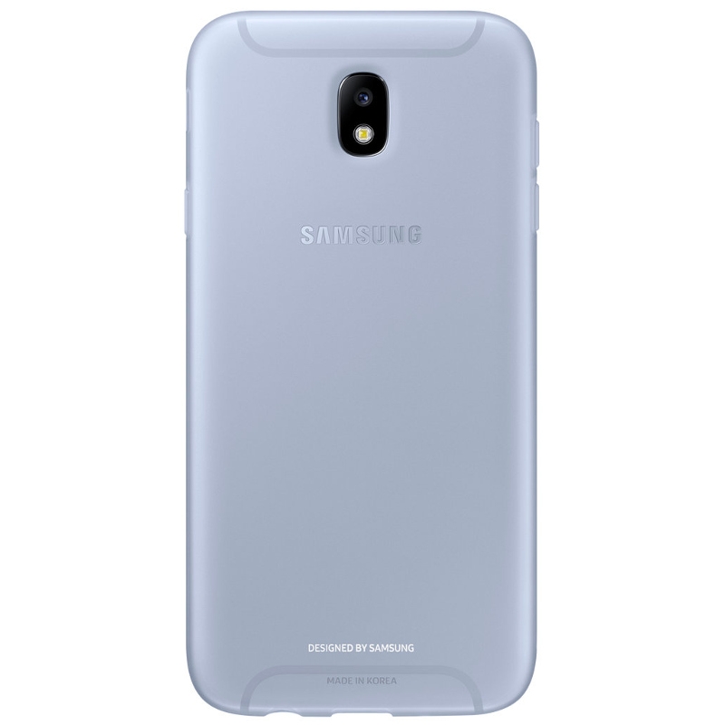 Galaxy J7 (2017) Jelly Cover blauw EF-AJ730TLEGWW