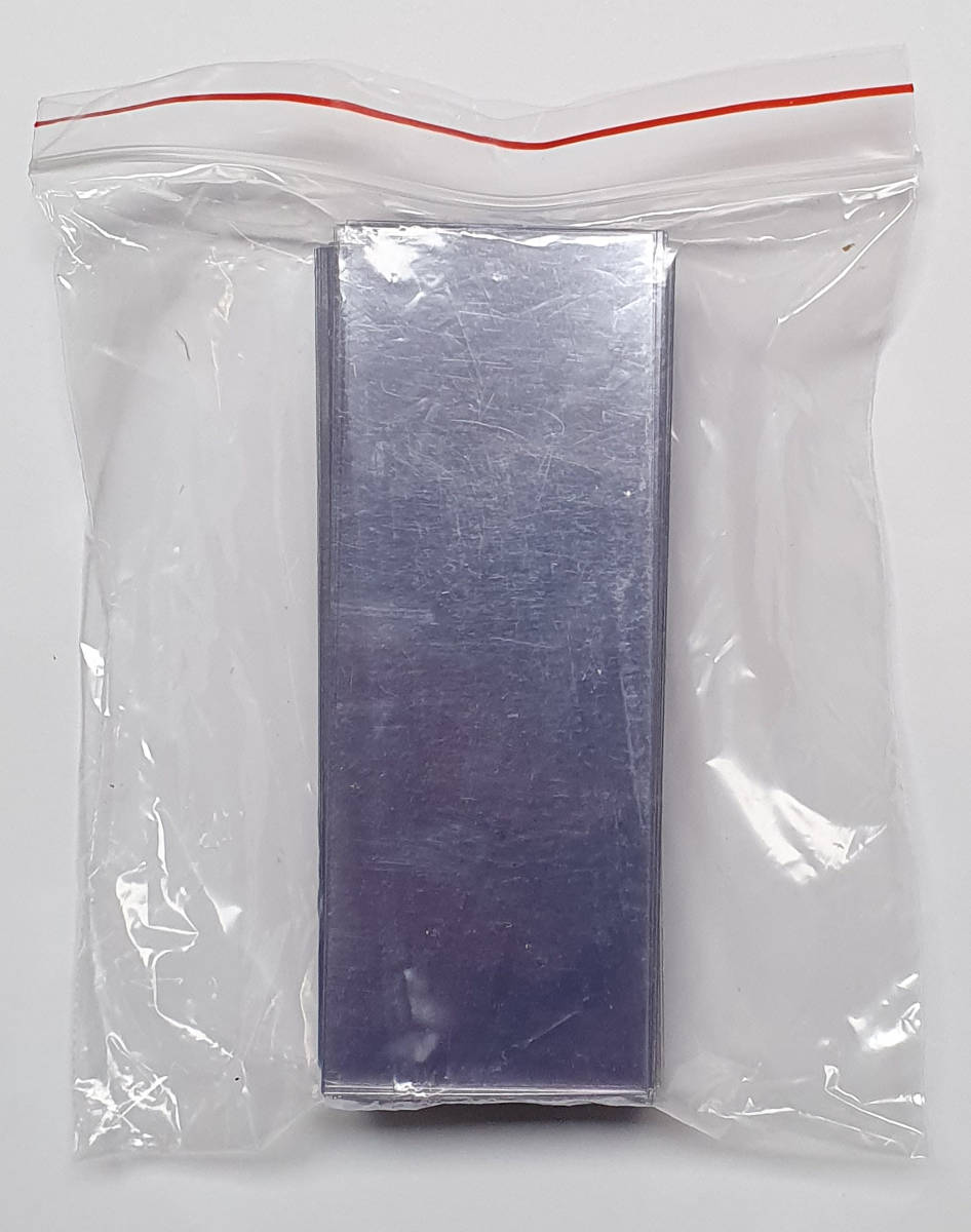 Beschermfolie voor magneetetiketten 100x40mm (100 stuks)