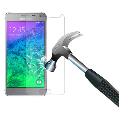 Glazen screen protector voor Samsung Galaxy Alpha G850