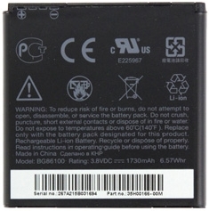 Htc accu BA S590 origineel (35H00164-00M)