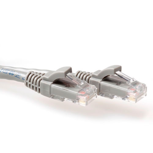 U/UTP kabel CAT6a 1,5 meter grijs snagless