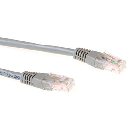 U/UTP kabel CAT6 10 meter grijs