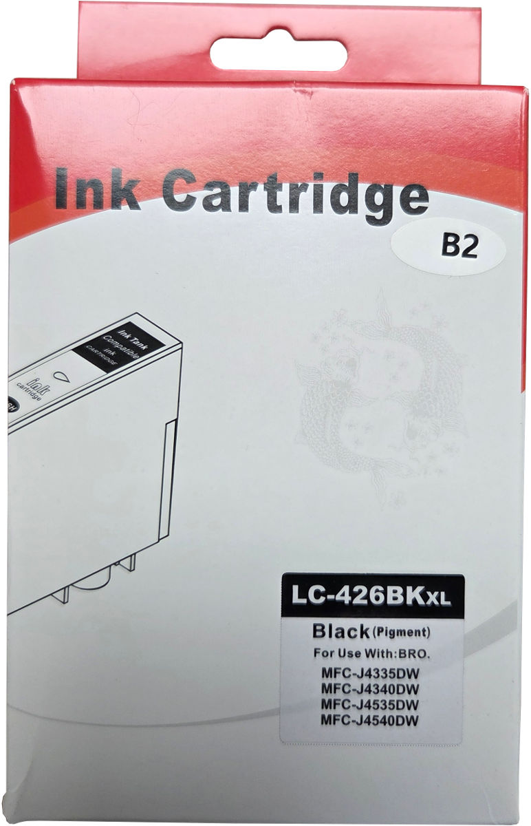 Huismerk Brother LC-426XLBK cartridge zwart
