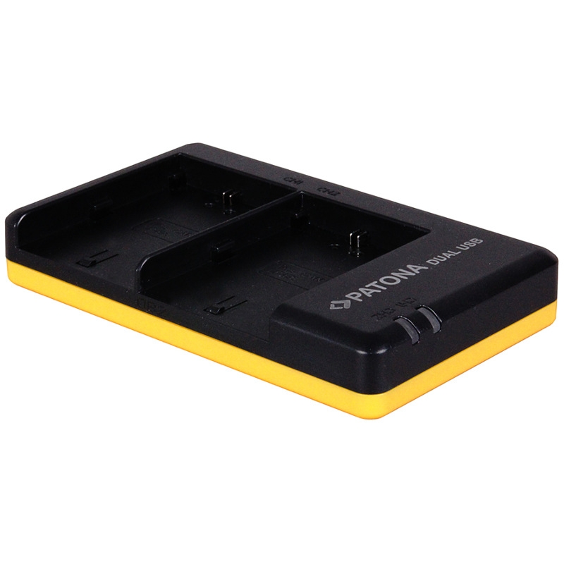 Canon LP-E6 Dual USB lader (Patona)