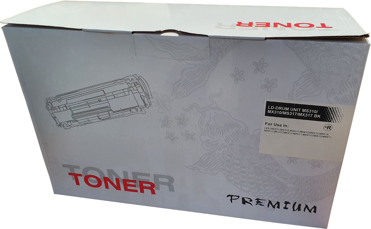 Huismerk Lexmark MS317dn / MX317dn imaging unit (drum)