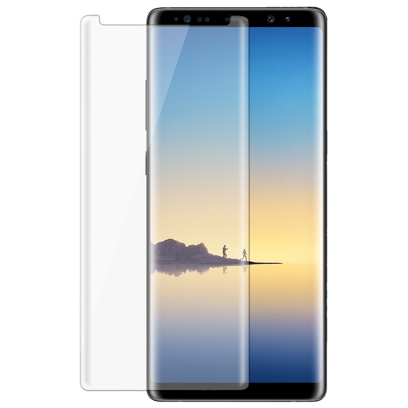 Galaxy Note8 3D glas screen protector transparant