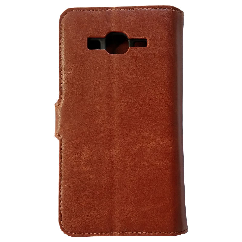 Galaxy On5 hoesje bruin