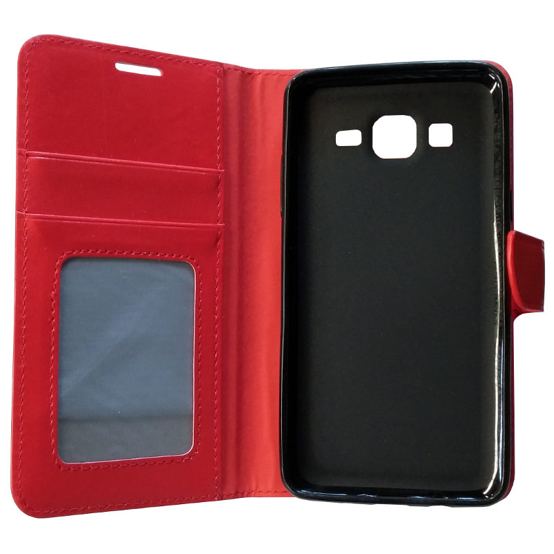 Galaxy On5 hoesje rood