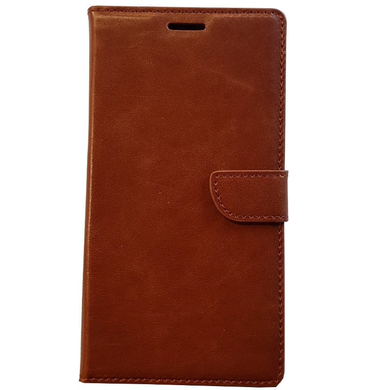Huawei P10 Plus hoesje bruin