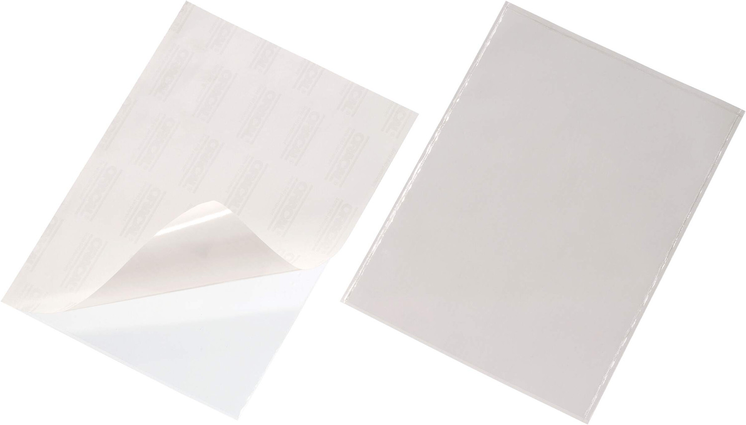 50 Zelfklevende A4 insteekhoezen 210x297mm Durable Pocketfix