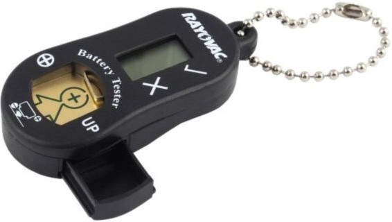 Rayovac batterijtester voor gehoorbatterijen