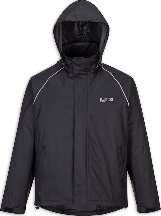 Regenjas Lynx zwart XL