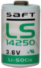Saft LS14250 lithium 1/2 AA batterij (3,6V)