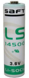 Saft LS14500 lithium AA batterij (3,6V)