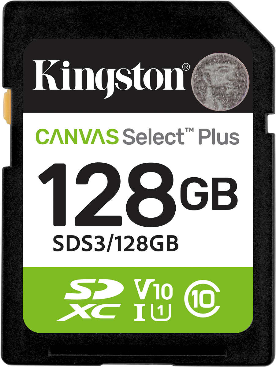 Kingston Canvas Select Plus SDXC 128 GB geheugenkaart
