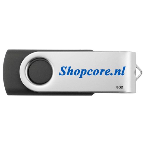 8 GB USB-stick met Shopcore.nl logo