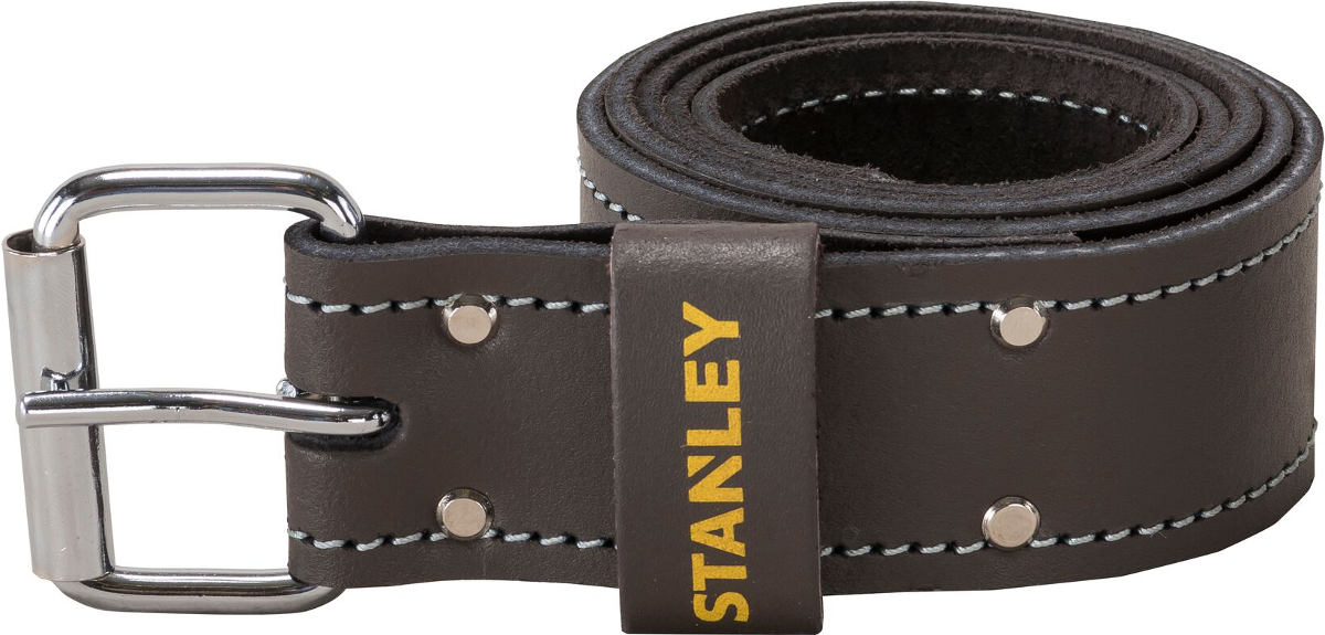 Bruine werkriem van buffelleer Stanley STST1-80119