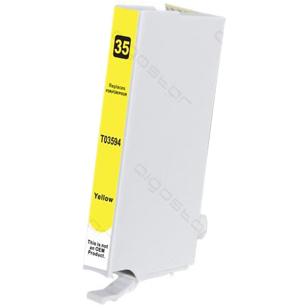 Huismerk Epson 35XL (T3594) cartridge geel
