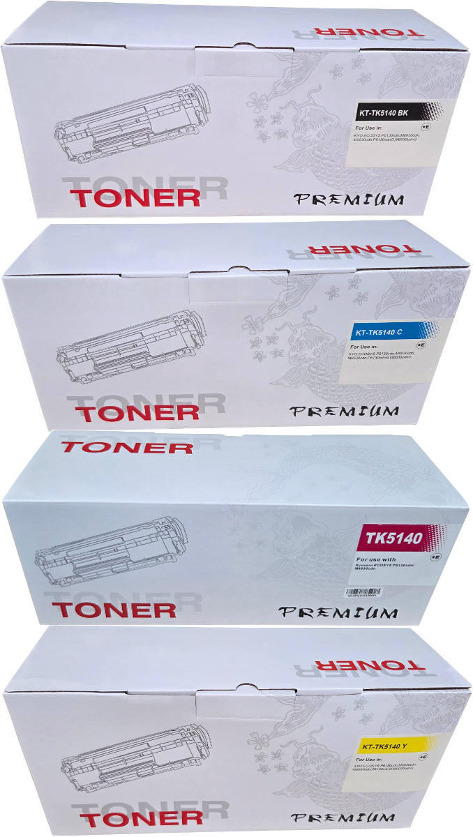 Huismerk Kyocera TK-5140 voordeelset