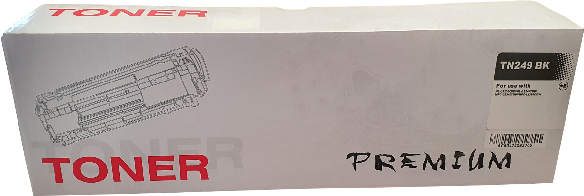 Huismerk Brother TN-249BK toner zwart