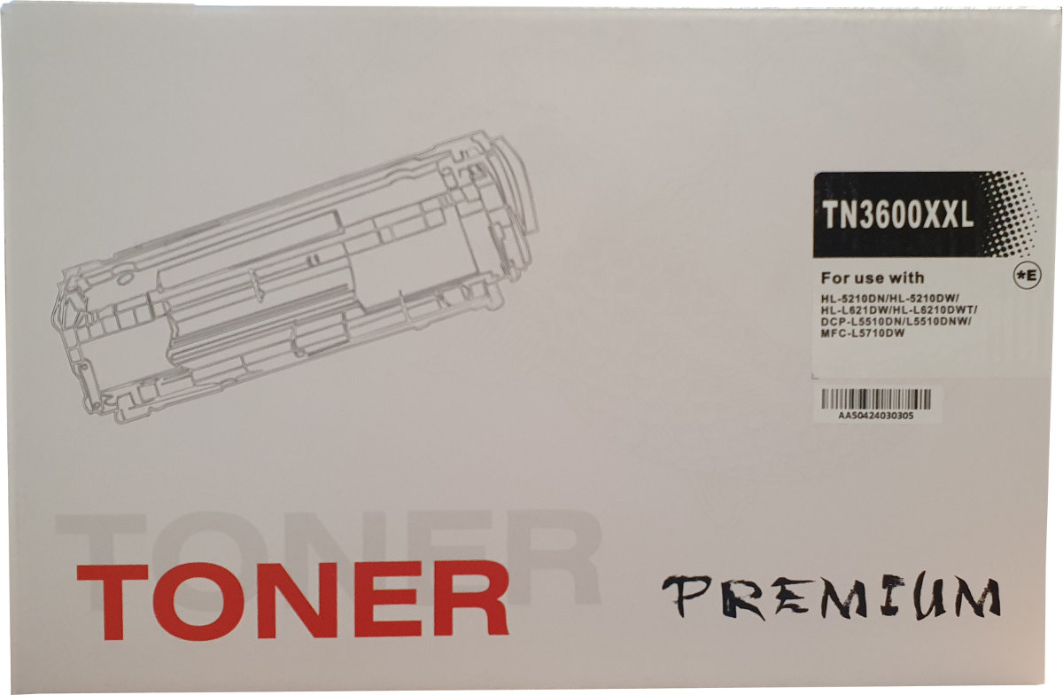 Huismerk Brother TN-3600XXL toner zwart