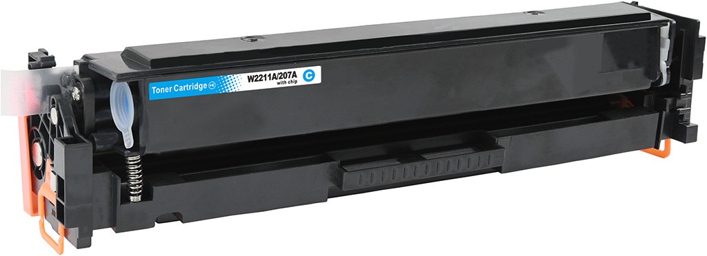Huismerk HP 207A (W2211A) toner cyaan